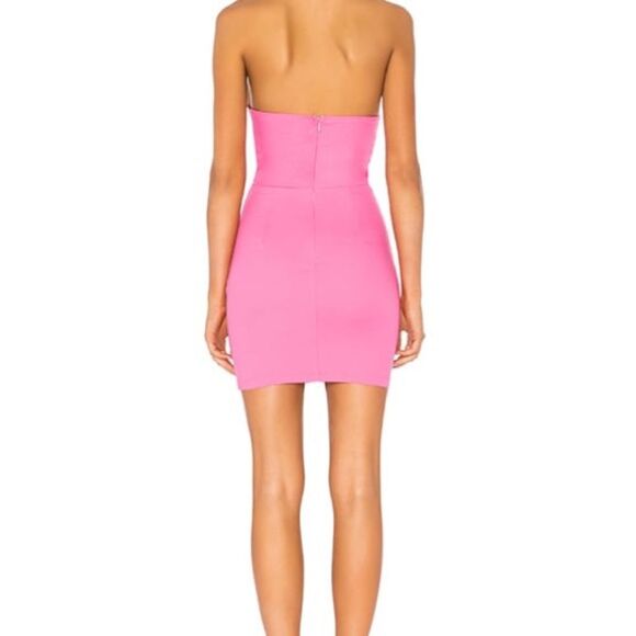 superdown stevie sweetheart mini dress in Pink - Picture 4 of 7